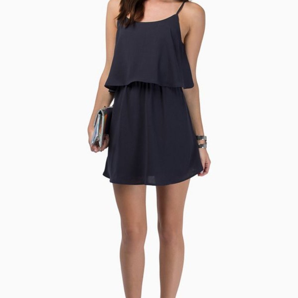 Navy Sleeveless Dress